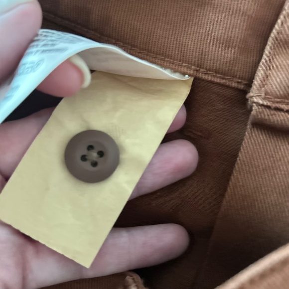 🏵️NWT - QUINCE ORGANIC STRETCH COTTON TWILL WIDE-LED CROP PANTS🏵️ - Picture 15 of 15